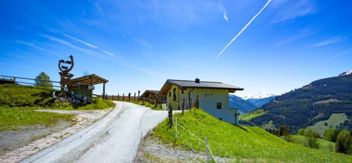 Bergbauernhof Oberhasenberghof Villa Taxenbach Buitenkant foto